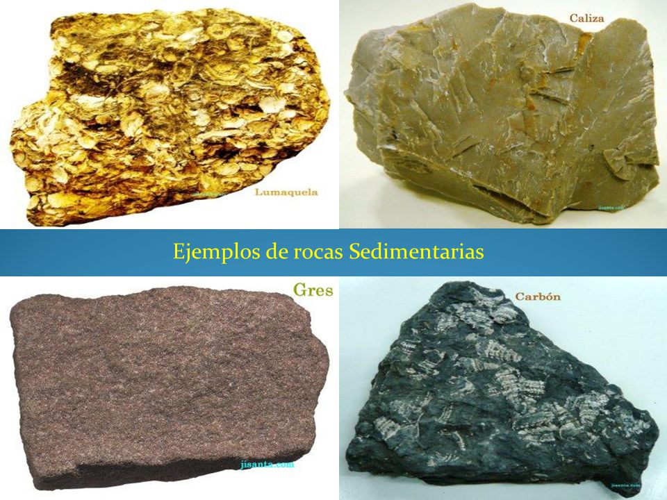 rocas sedimentarias