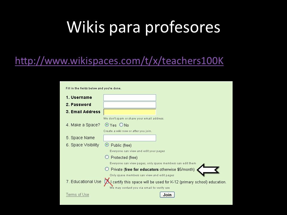 Wikis para profesores