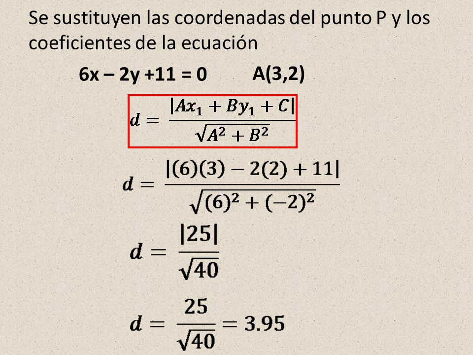 Formula asociada