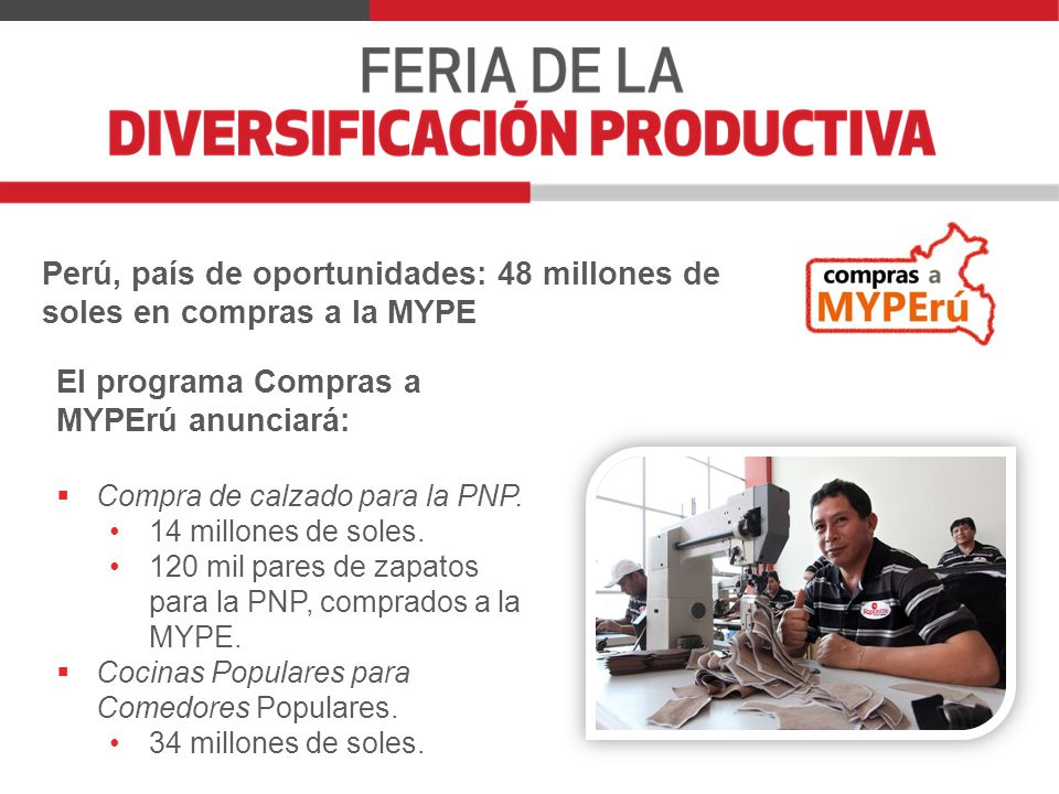 El PNDP fija un norte productivo muy claro como país queremos que las