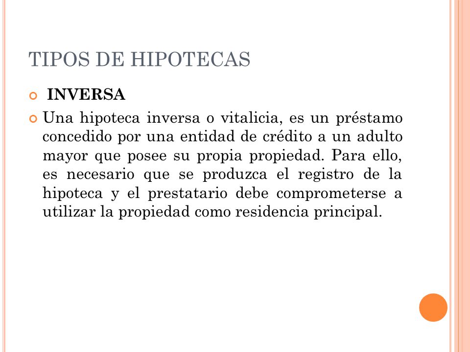 HIPOTECA BANCO HIPOTECA INVERSA hipoteca banco hipoteca inversa: