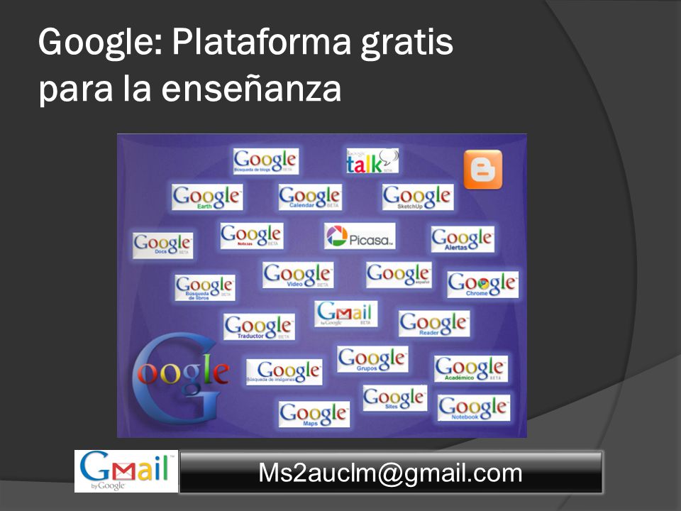 Google: Plataforma gratis para la enseñanza