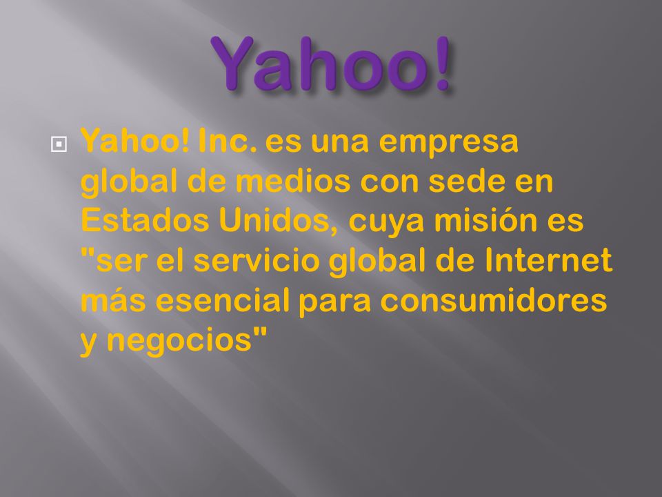  Yahoo. Inc.