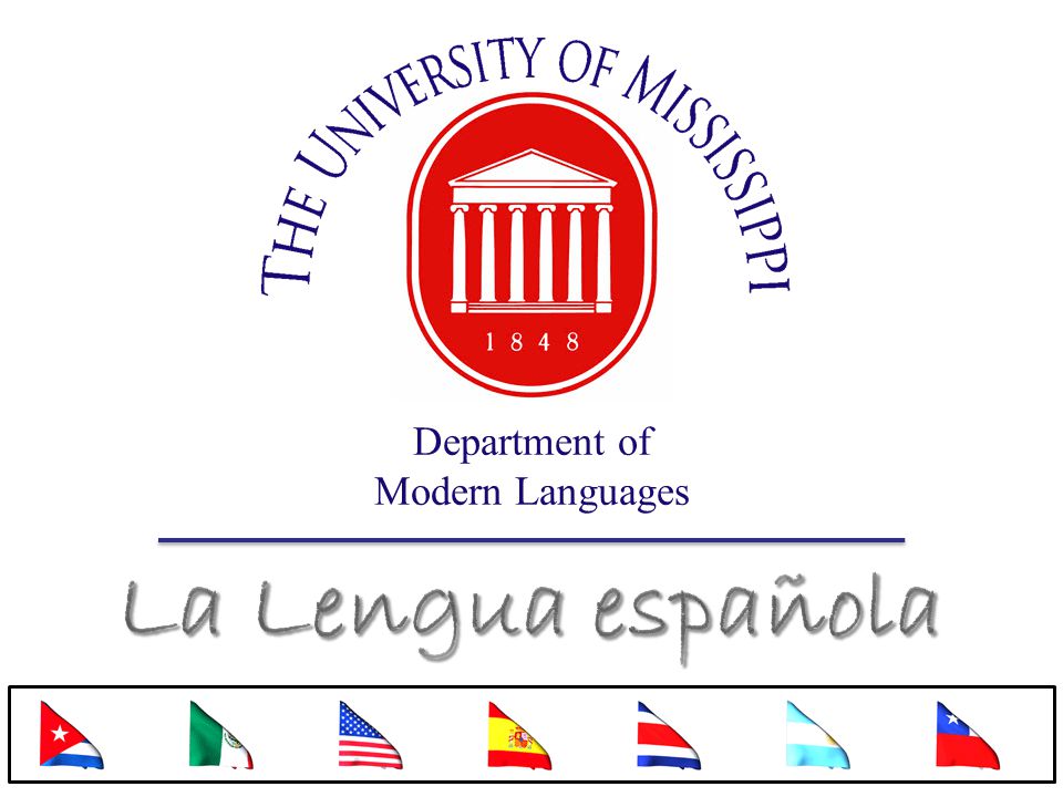 Department of Modern Languages