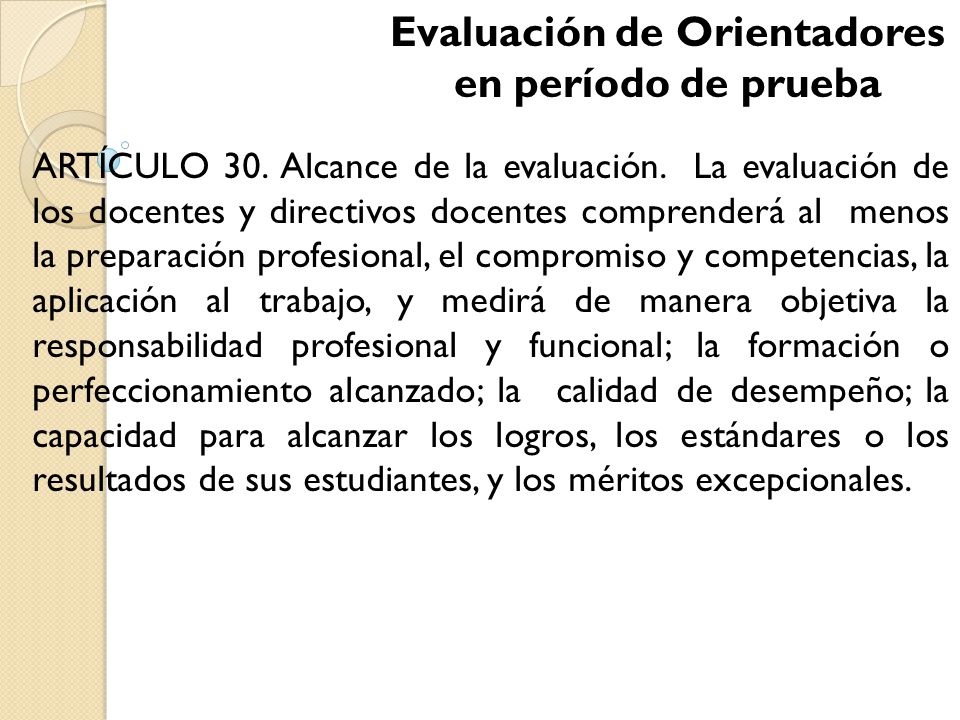 FORMATO DE EVALUACION PARA DOCENTES EN PERIODO DE PRUEBA formato de evaluacion para docentes en periodo de prueba: