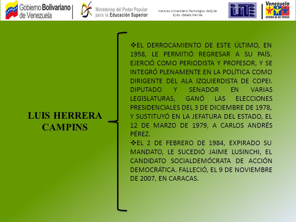 INSTITUTO UNIVERSITARIO TECNOLOGICO DE EJIDO instituto universitario tecnologico de ejido:
