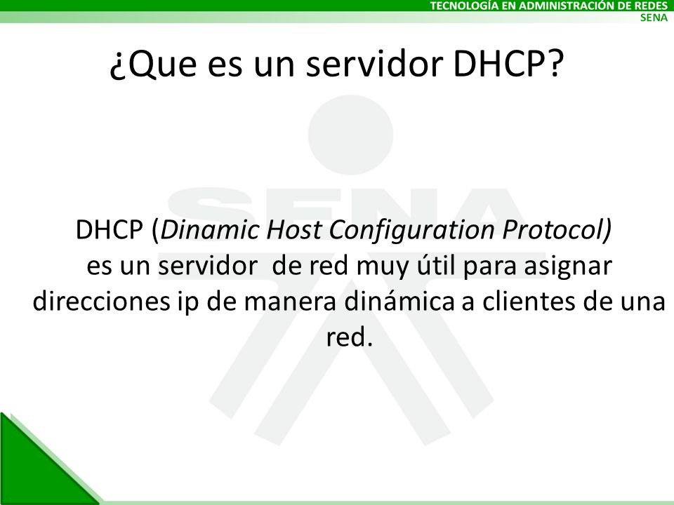 ¿Que es un servidor DHCP.