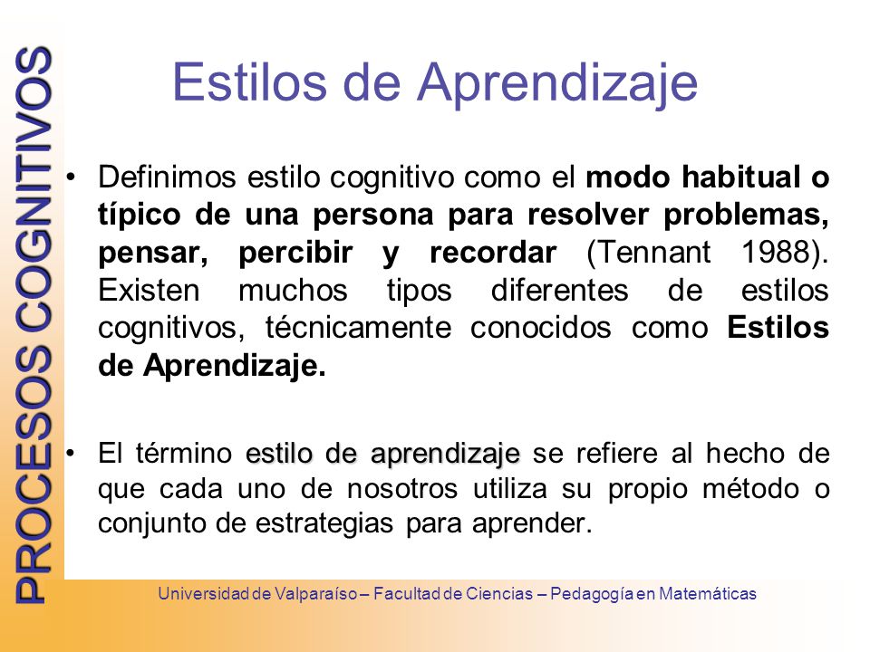 ESTILO COGNITIVOS APRENDIZAJE estilo cognitivos aprendizaje: