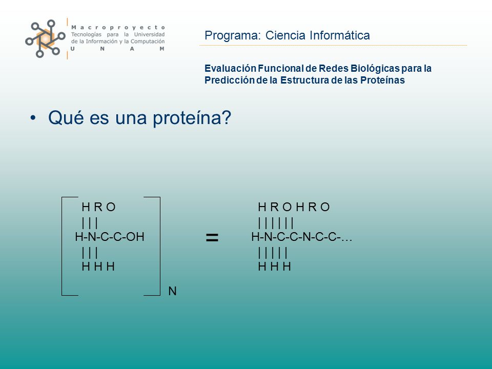 Programa Ciencia Informática Evaluación Funcional de Redes Biológicas