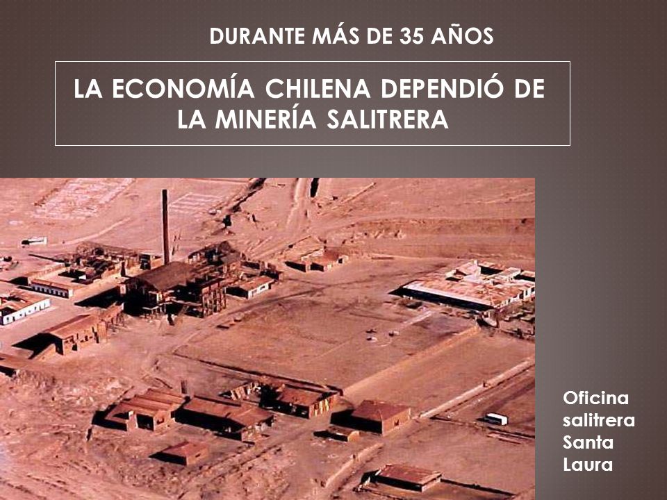 HISTORIA DE LA ECONOMIA CHILENA historia de la economia chilena: