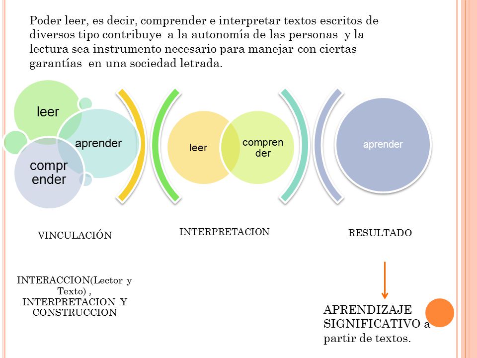 Leer es entender: Así que aprender a leer es aprender a entender lo que  está escrito (Spanish Edition)