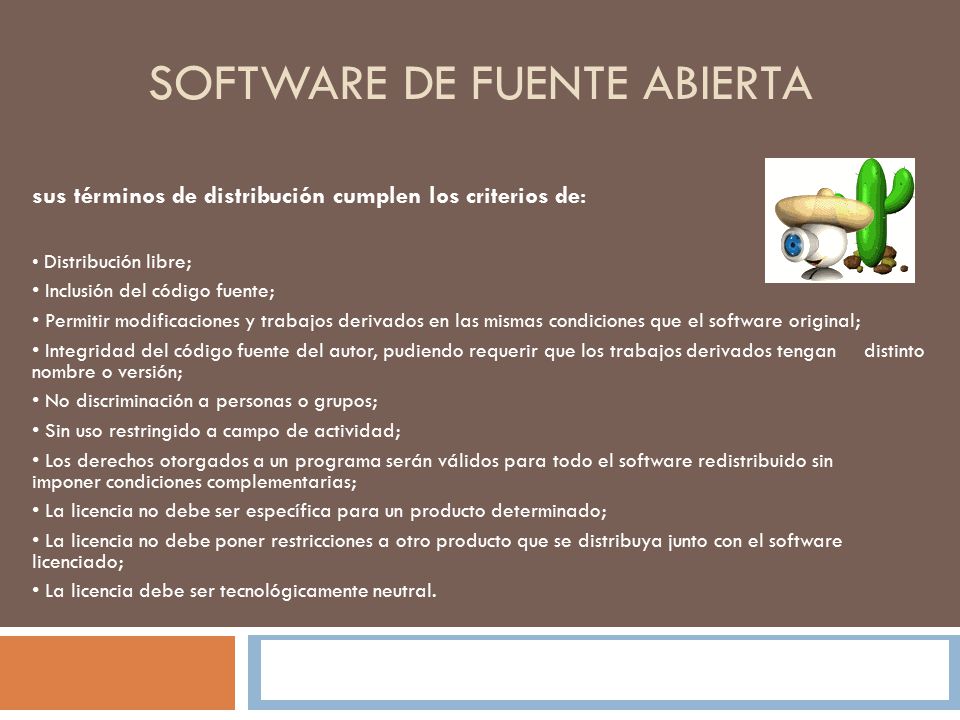 Resultado de imagen para licencia software de fuente abierta