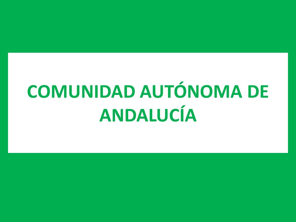 17 COMUNIDAD AUTONOMA 17 comunidad autonoma: