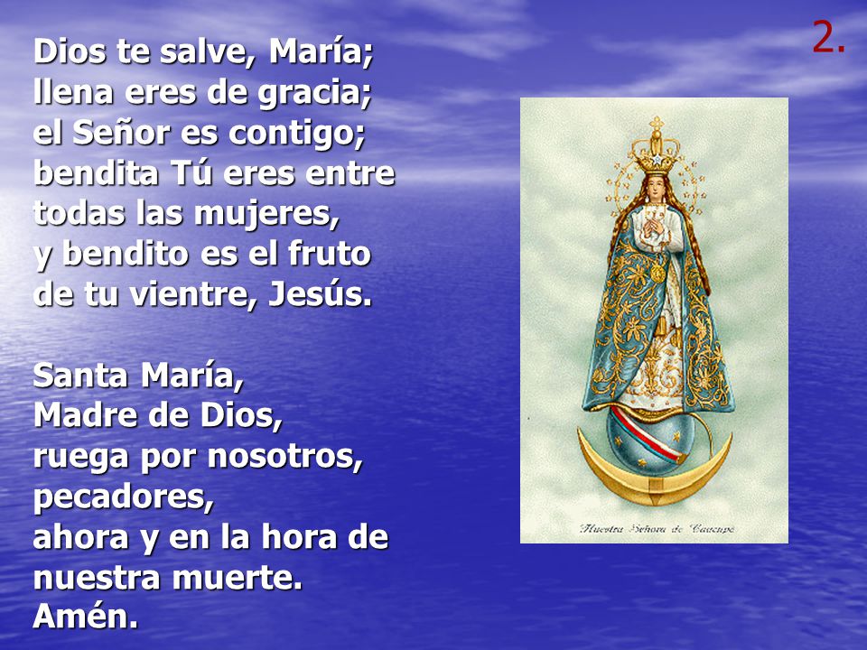 DIOS TE SALVE MARIA LLENA ERES DE GRACIA EL SENOR dios te salve maria llena eres de gracia el senor: