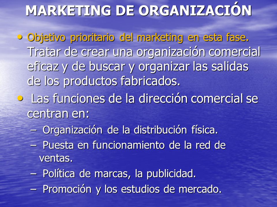 Resultado de imagen para marketing de organizacion