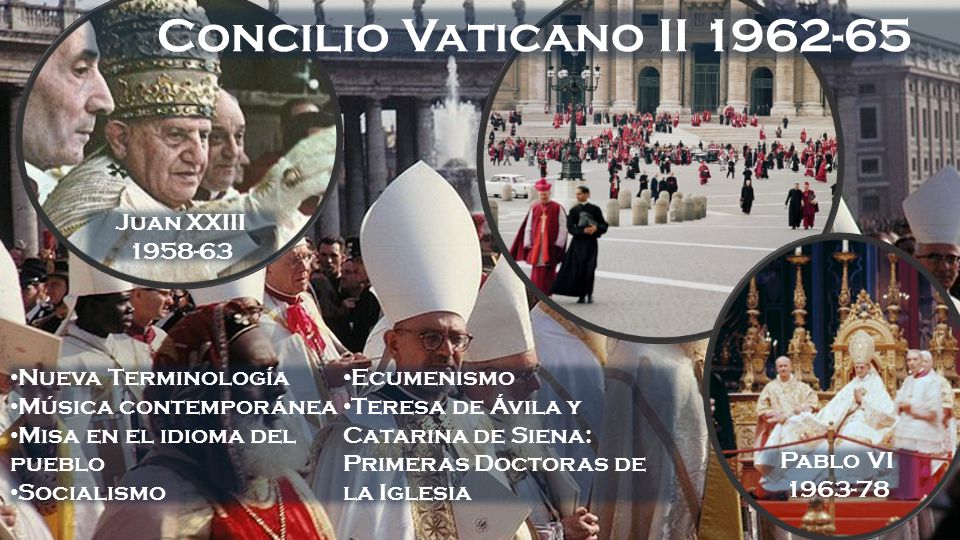 Resultado de imagen de concilio vaticano ii juan xxiii