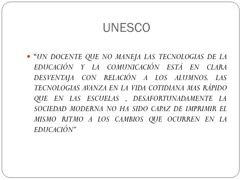 Resultado de imagen para competencias tecnologicas Unesco
