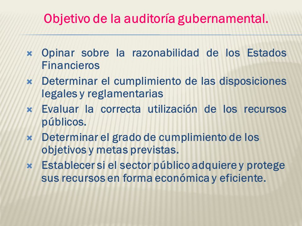 Resultado de imagen de auditoria gubernamental