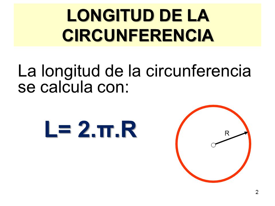 Calcular diametro circunferencia sabiendo perimetro
