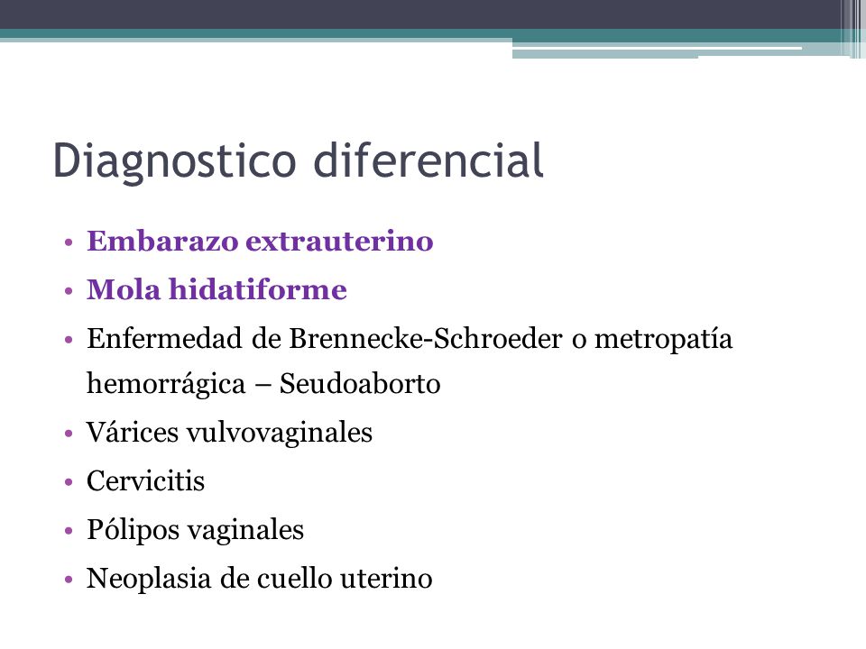 DIAGNOSTICO DIFERENCIAL EMBARAZO diagnostico diferencial embarazo: