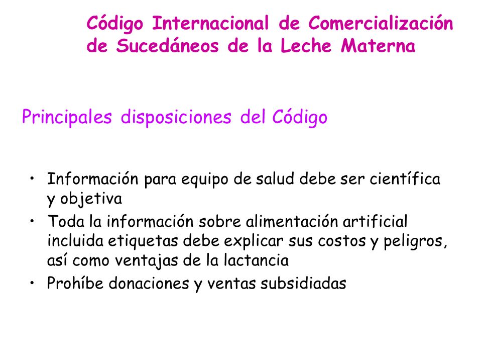 DE COMERCIALIZACION DE SUCEDANEOS DE LA LECHE de comercializacion de sucedaneos de la leche:
