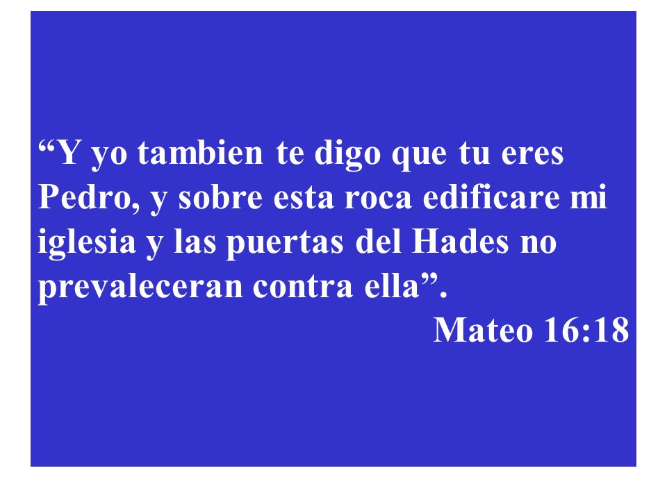 Resultado de imagen para mateo 16:18