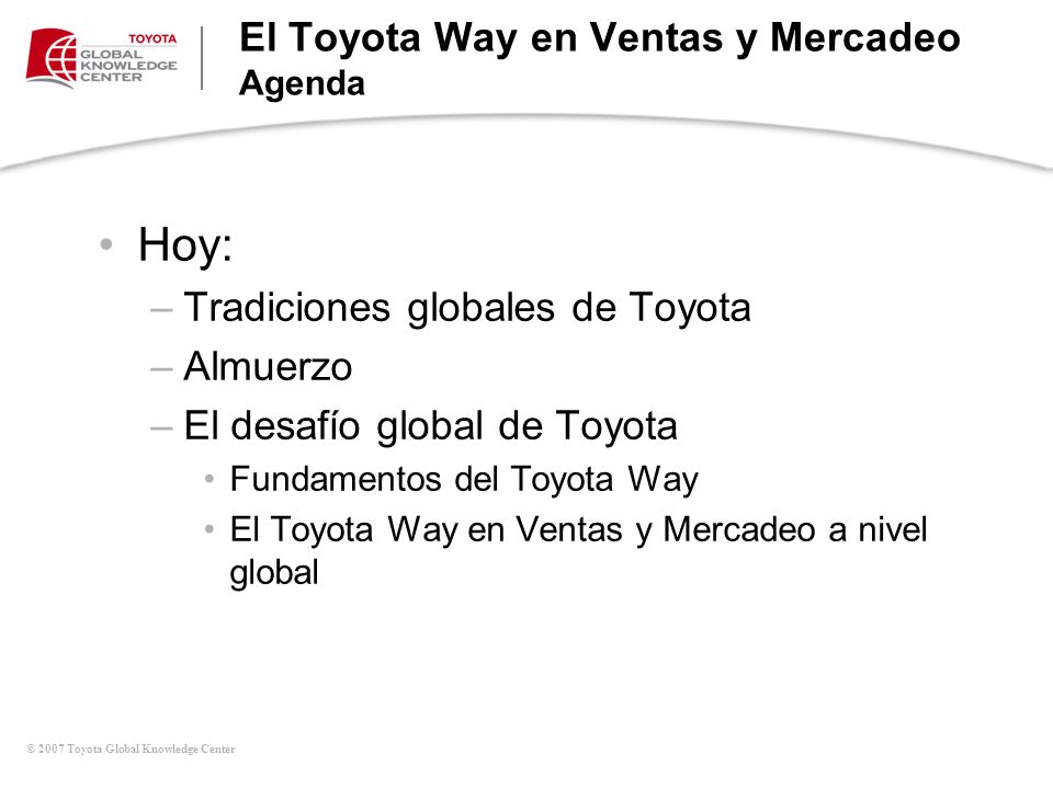 global knowledge center toyota #4