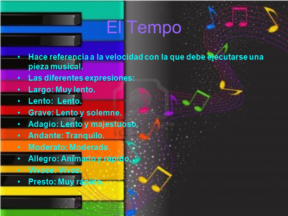 LENTO MUSICAL lento musical: