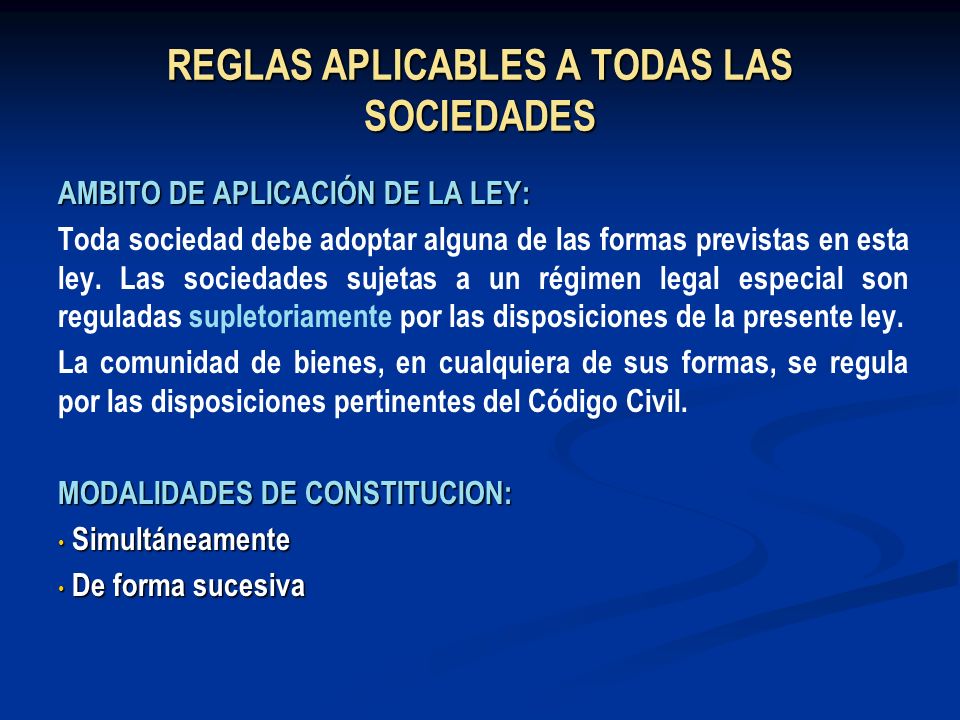 LEY DE SOCIEDADES 26887 ley de sociedades 26887: