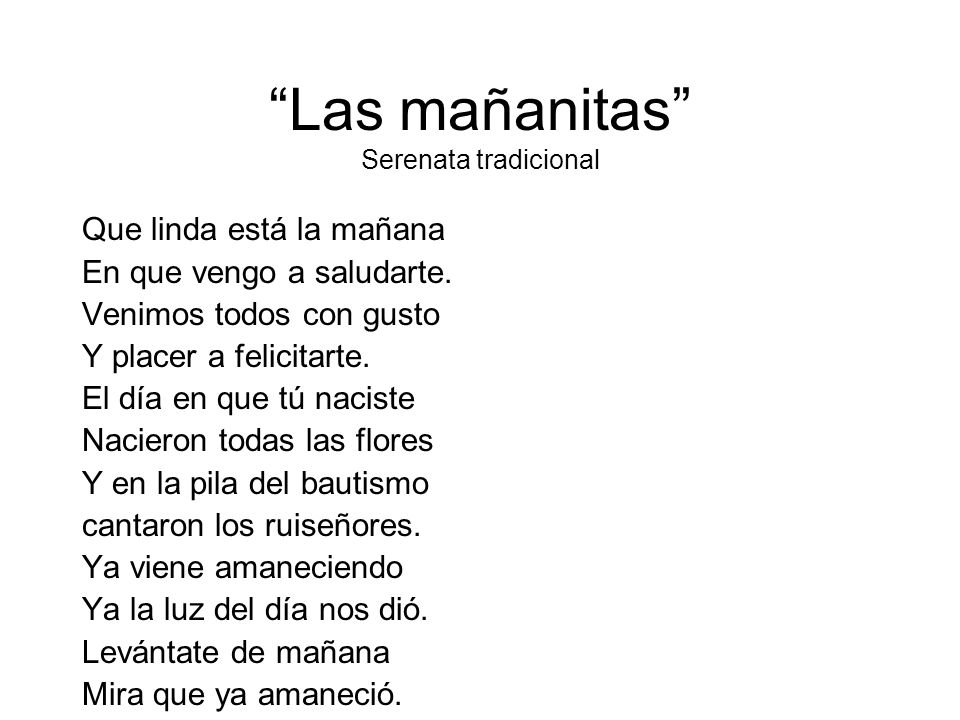 SON LAS 5 DE LA MANANA LETRA son las 5 de la manana letra: