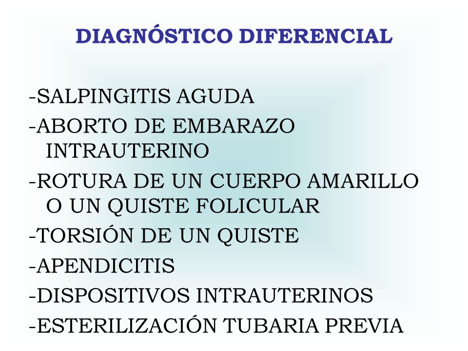 DIAGNOSTICO DIFERENCIAL EMBARAZO diagnostico diferencial embarazo:
