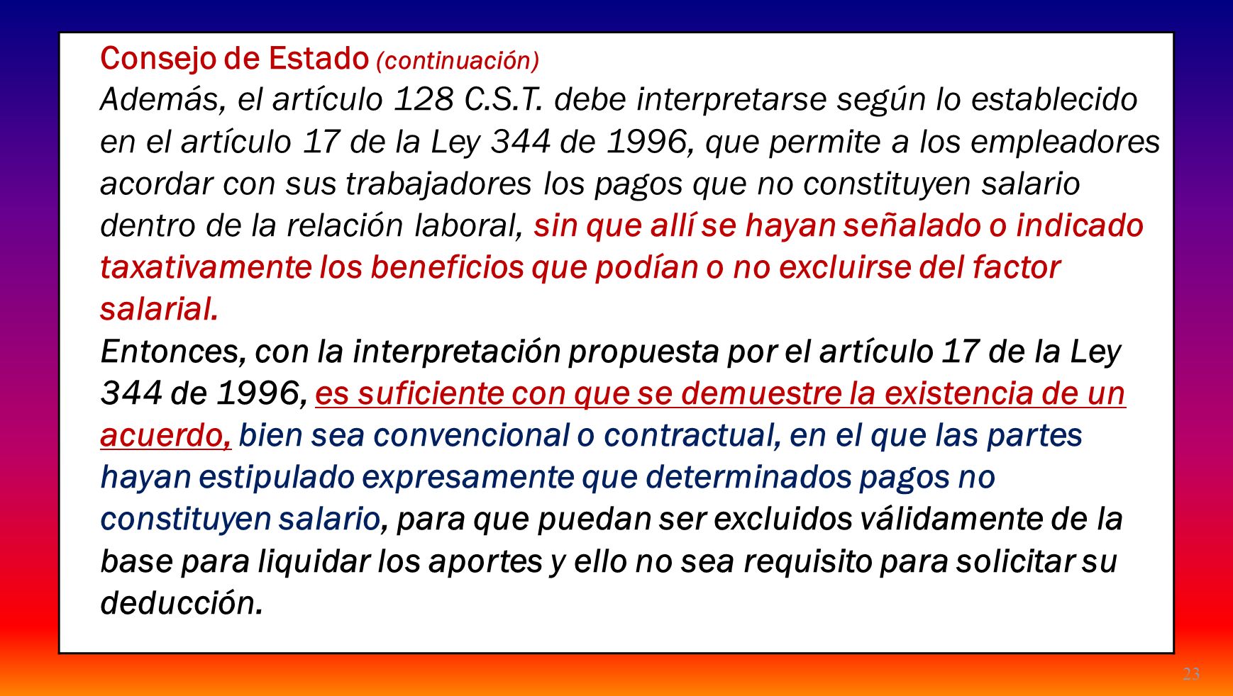 LEY 344 DE 1996 ley 344 de 1996: