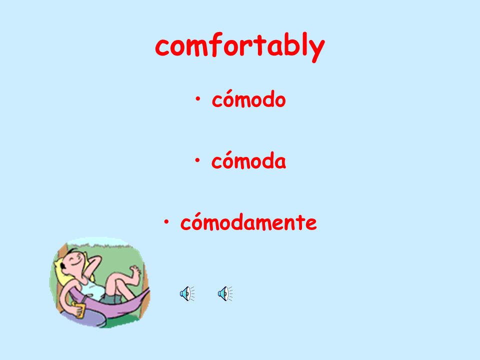 How to form adverbs in Spanish 1.Find the adjective.