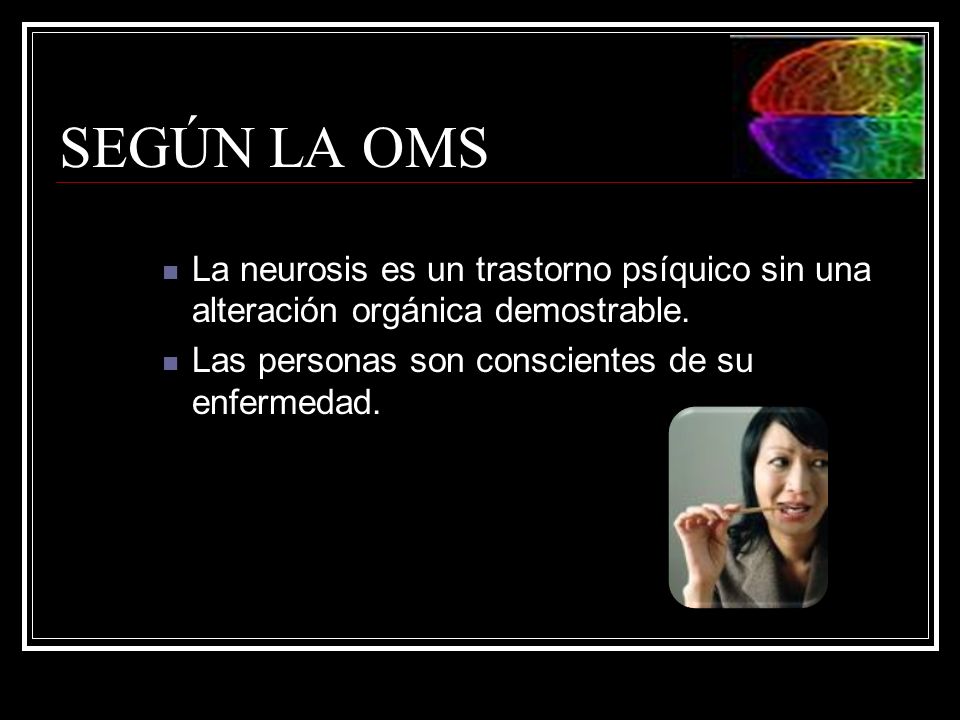 Resultado de imagen de neurosis