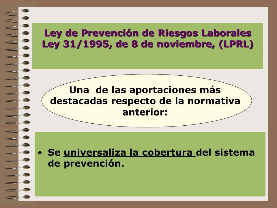 LEY 31 1995 DE 8 DE NOVIEMBRE PREVENCION DE RIESGOS ley 31 1995 de 8 de noviembre prevencion de riesgos: