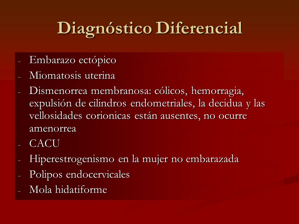 DIAGNOSTICO DIFERENCIAL EMBARAZO diagnostico diferencial embarazo: