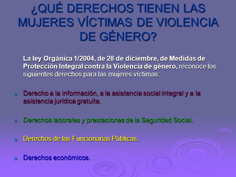 LEY AND ORGANICA AND 1 2004 ley and organica and 1 2004: