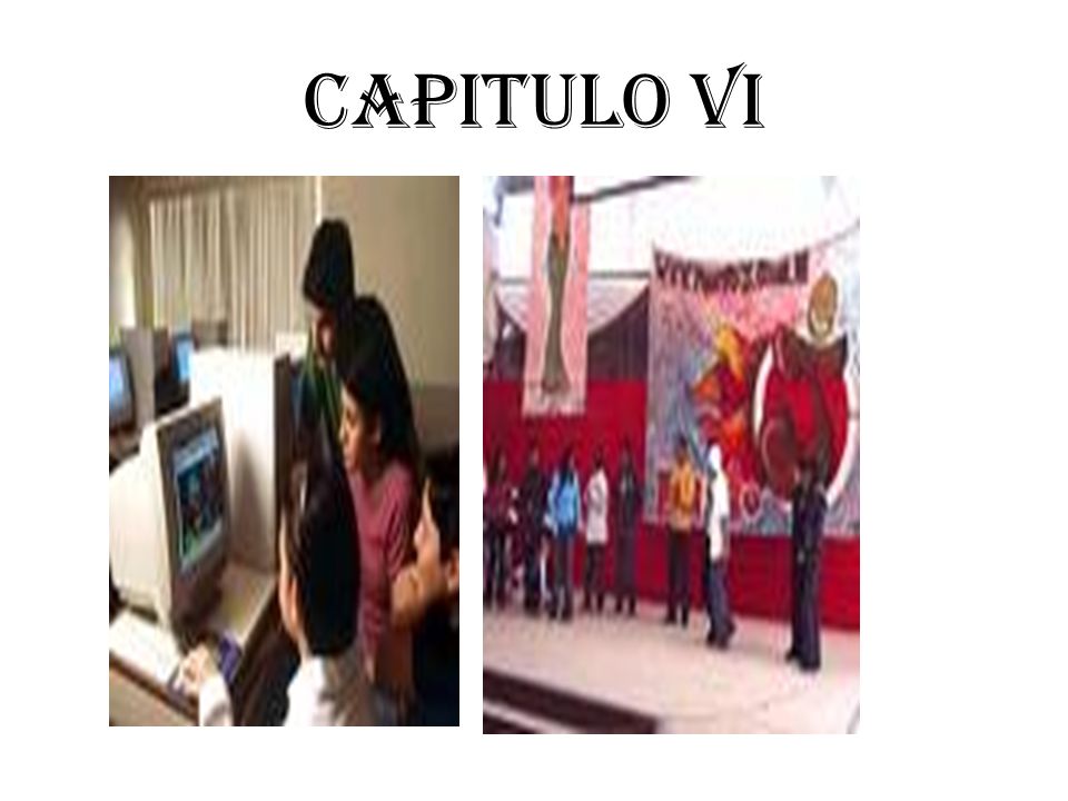 CAPITULO VI