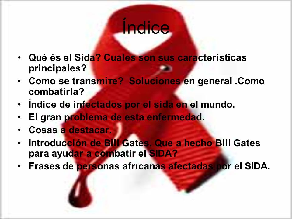INDICE SIDA indice sida: