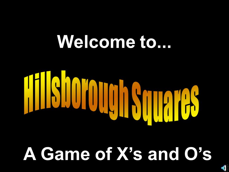 Welcome to... A Game of Xs and Os