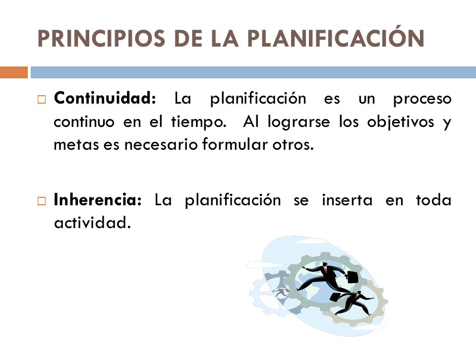 ELEMENTO DE LA PLANIFICACION elemento de la planificacion: