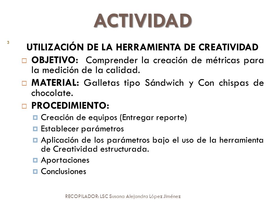 HERRAMIENTAS PARA MEDIR LA CALIDAD herramientas para medir la calidad: