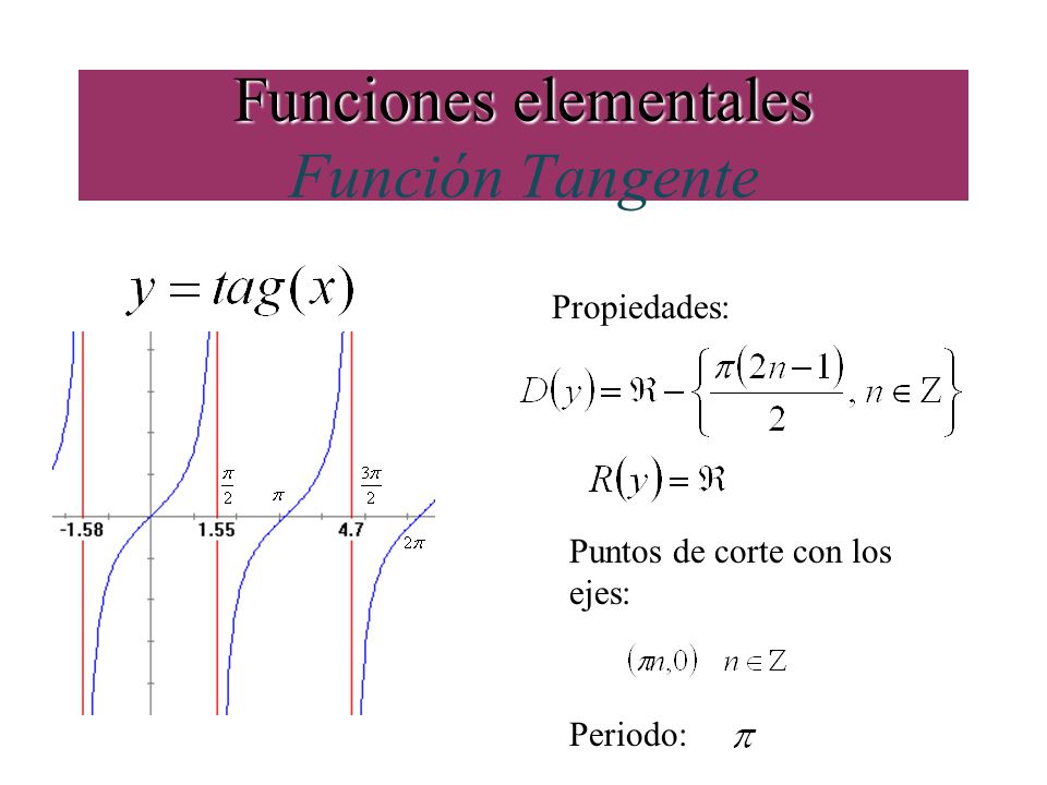 FUNCION ELEMENTALES funcion elementales: