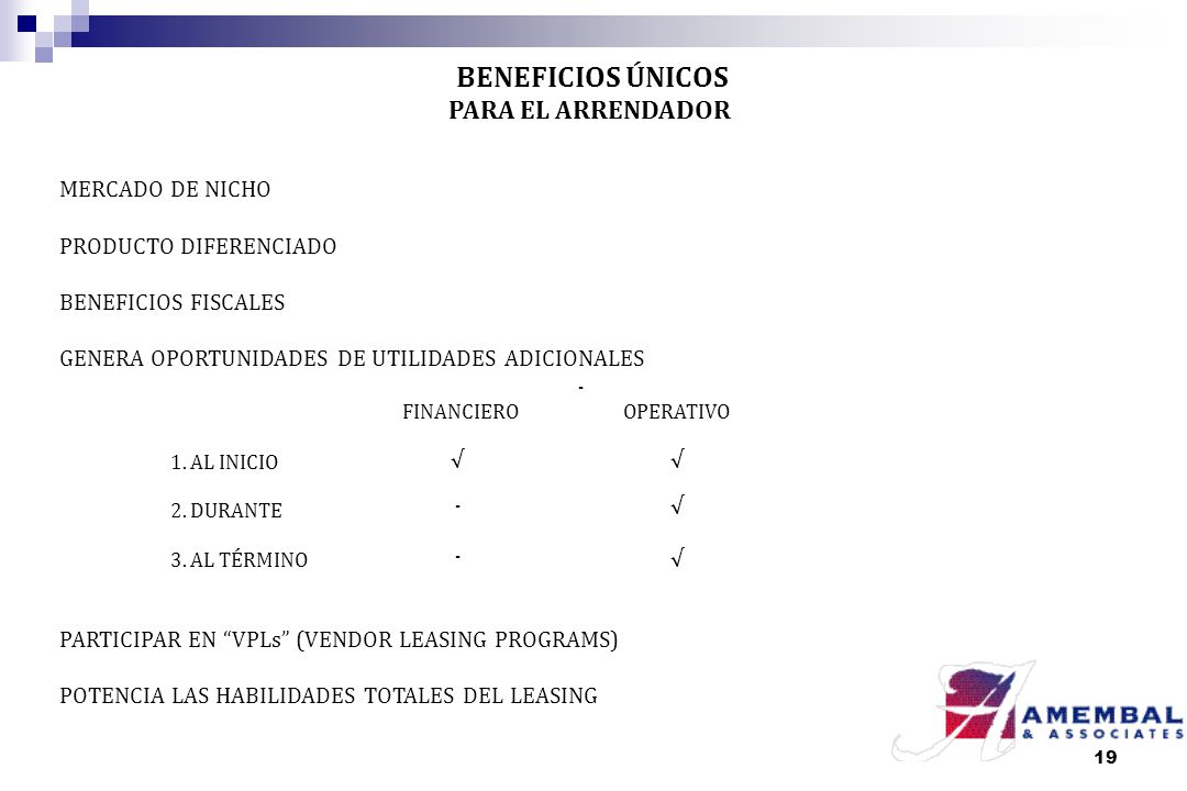 Tratamiento Fiscal Leasing