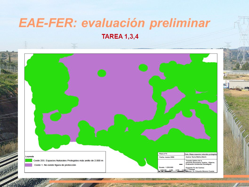 EAE-FER: evaluación preliminar TAREA 1,3,4