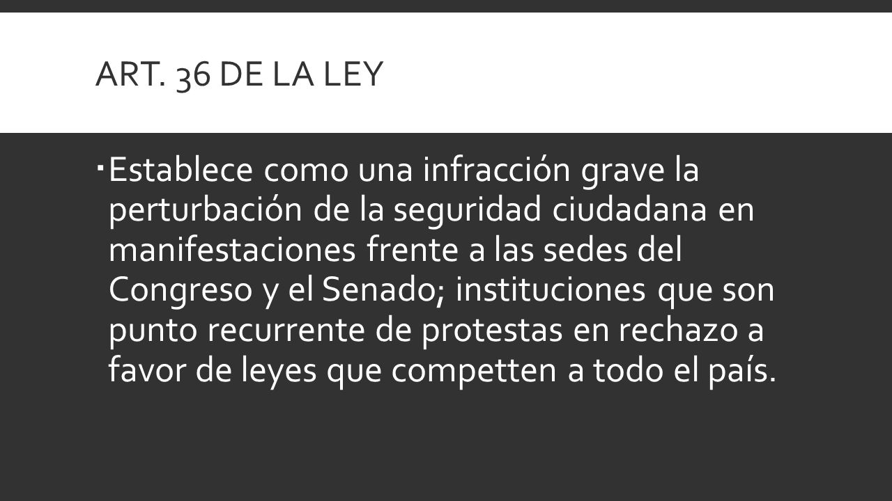 LEY DE SEGURIDAD CIUDADANA ESPAÑA Fernando Vázquez Prof María Gisela