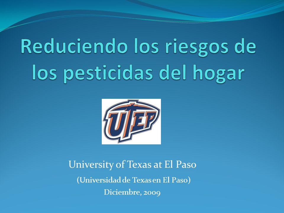 University Of Texas At El Paso Universidad De Texas En El Paso