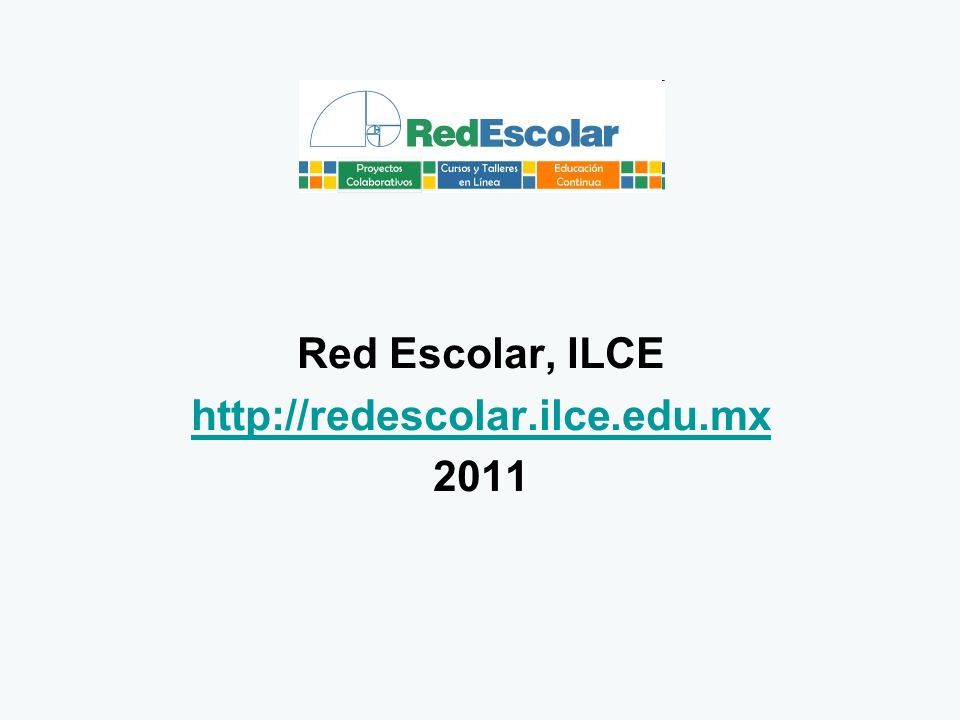 Red Escolar, ILCE