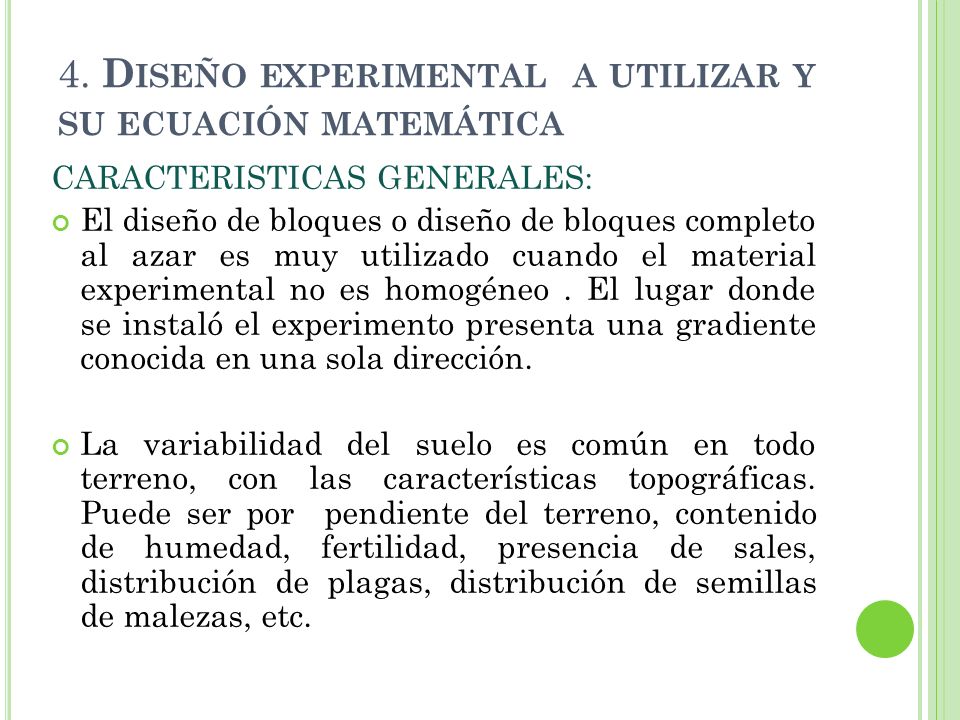 DISENO BLOQUE COMPLETO AZAR diseno bloque completo azar: