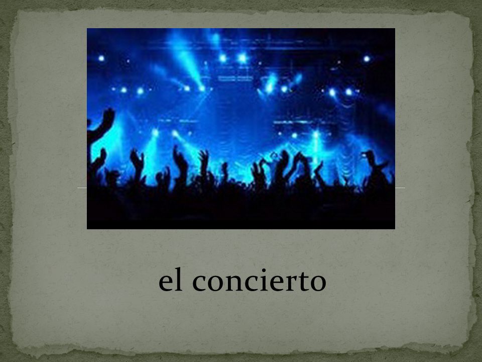 el concierto
